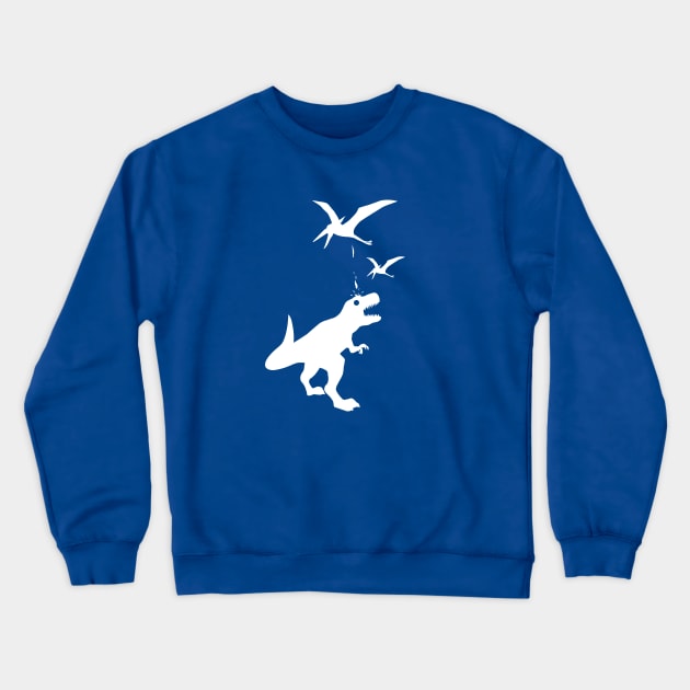 T-Rex life Crewneck Sweatshirt by TimAddisonArt